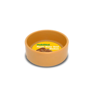 Habistat Round Plastic Water Bowl. Medium.