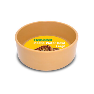 Habistat Round Plastic Water Bowl. Large