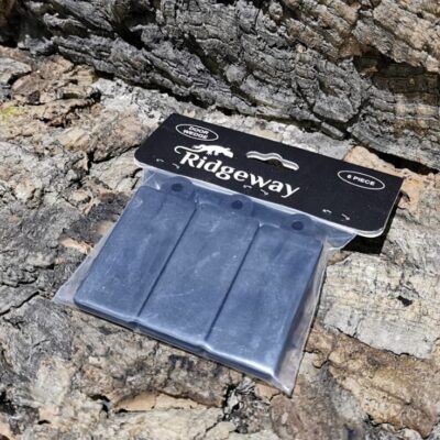 Ridgeway black Rubber Wedges for doors. Pack/6